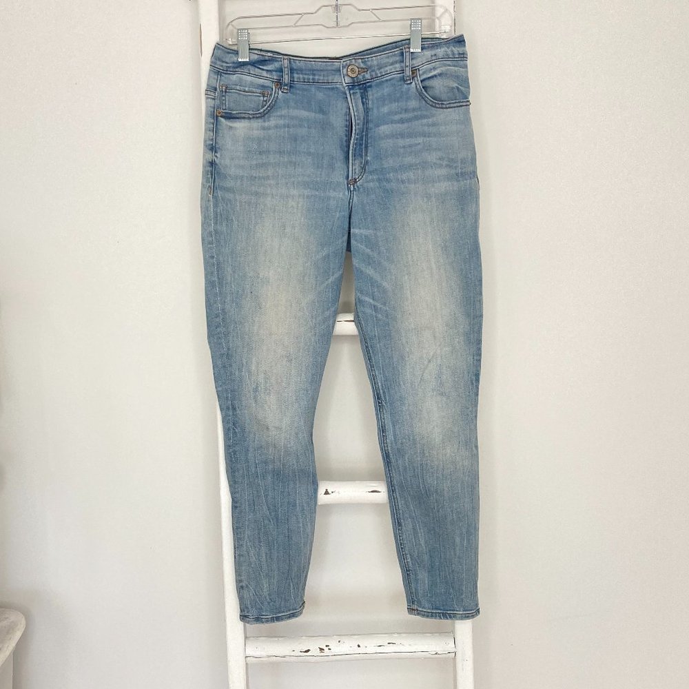 Express Vintage Denim Ankle/Capri Jeans